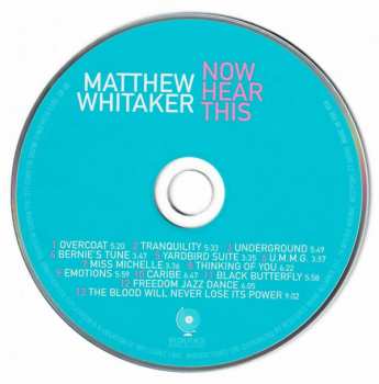 CD Matthew Whitaker: Now Hear This 328405