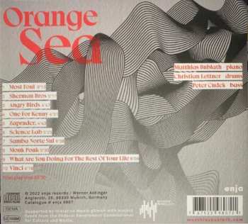 CD Matthias Bublath Trio: Orange Sea DIGI 587253