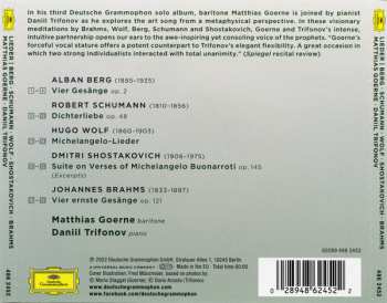 CD Matthias Goerne: Lieder 564246