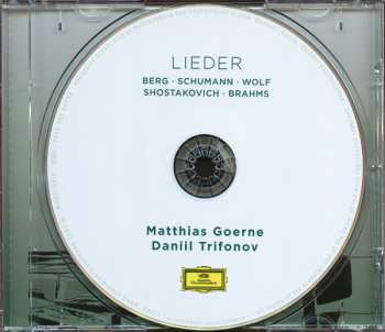 CD Matthias Goerne: Lieder 564246