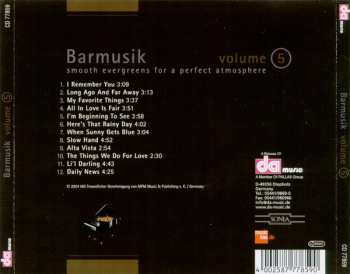 CD Matthias Hülsemann: Barmusik Volume 5 (Smooth Evergreens For A Perfect Atmosphere) 554604