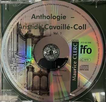 CD Maurice Clerc: Anthologie - Aristide Cavaillé-Coll Vol. 1 586483