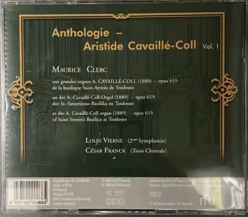 CD Maurice Clerc: Anthologie - Aristide Cavaillé-Coll Vol. 1 586483