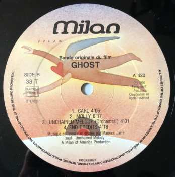 LP Maurice Jarre: Ghost (Original Motion Picture Soundtrack) 655650