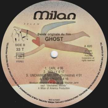 LP Maurice Jarre: Ghost (Original Motion Picture Soundtrack) 649026