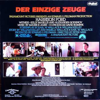 LP Maurice Jarre: Original Filmmusik - Der Einzige Zeuge (Original Filmmusik) 649778