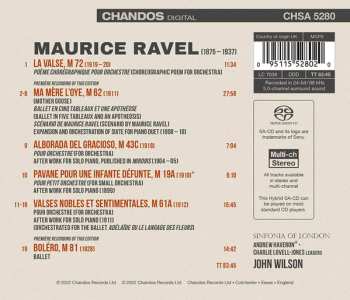 SACD Maurice Ravel: Ma Mère L'Oye / Boléro / Valses Nobles Et Sentimentales / Pavane Pour Une Infante Défunte / Alborada Del Gracioso / La Valse 574148