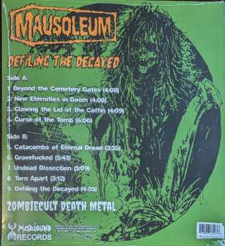 LP Mausoleum: Defiling The Decayed CLR | LTD 647441