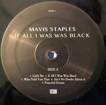 LP Mavis Staples: If All I Was Was Black 610901