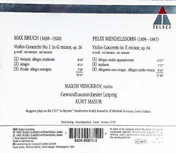 CD Max Bruch: Violin Concertos 430338