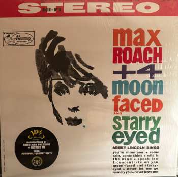 LP Max Roach Plus Four: Moon Faced And Starry Eyed 549276