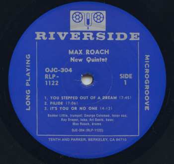 LP Max Roach: Deeds, Not Words 565312