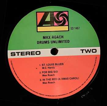 LP Max Roach: Drums Unlimited LTD 607688