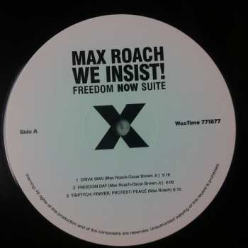 LP Max Roach: We Insist! Max Roach's Freedom Now Suite 89559