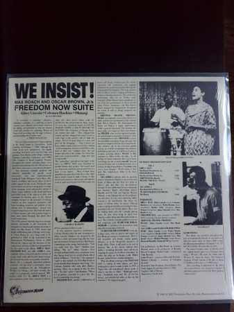 LP Max Roach: We Insist! Max Roach's Freedom Now Suite CLR | LTD | NUM 571585