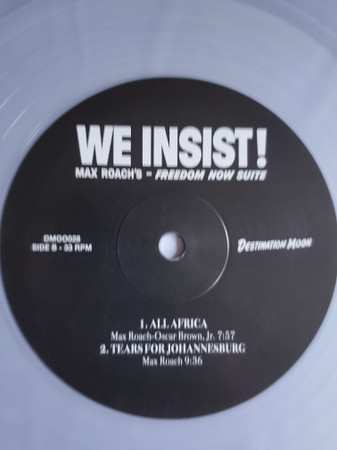 LP Max Roach: We Insist! Max Roach's Freedom Now Suite CLR | LTD | NUM 571585