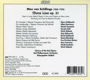 2CD/Box Set Philharmonisches Orchester Kiel: Mona Lisa 493062