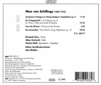 CD Max Von Schillings: Das Hexenlied 561808