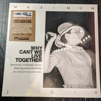 LP Maximum Joy: Why Can't We Live Together CLR 594111