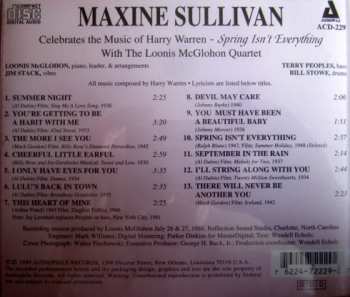 CD Maxine Sullivan: Spring Isn't Everything 467608