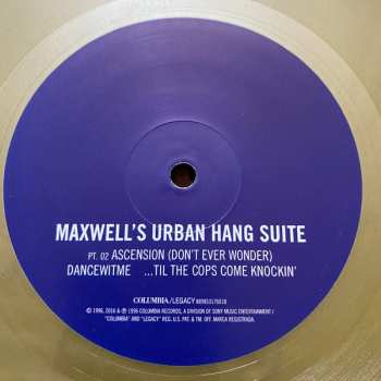 2LP Maxwell: Maxwell's Urban Hang Suite CLR | LTD 598060