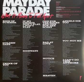 LP Mayday Parade: What It Means To Fall Apart CLR 638493