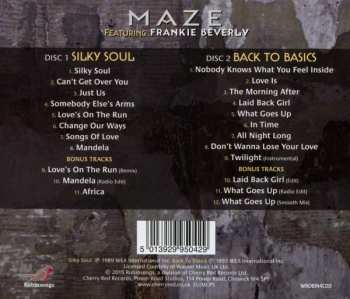 2CD Maze Featuring Frankie Beverly: Silky Soul + Back To Basics 516612