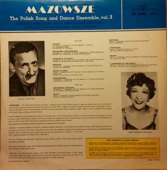 LP Mazowsze: The Polish Song And Dance Ensemble, Vol. 3 597474