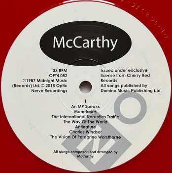 2LP/SP McCarthy: I Am A Wallet CLR | LTD 575896