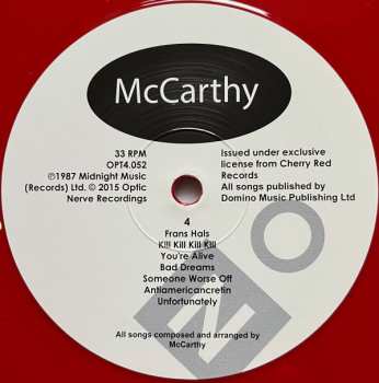 2LP/SP McCarthy: I Am A Wallet CLR | LTD 575896