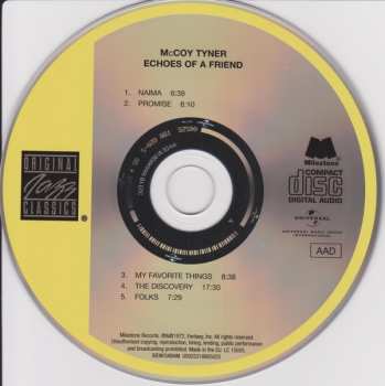 CD McCoy Tyner: Echoes Of A Friend 319024