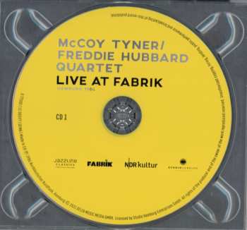 2CD McCoy Tyner / Freddie Hubbard Quartet: Live At Fabrik, Hamburg 1986 475853