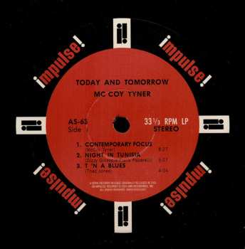 LP McCoy Tyner: Today And Tomorrow 542618