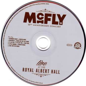 2CD/DVD McFly: 10th Anniversary Concert Live At The Royal Albert Hall 535637