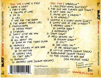 2CD McFly: Memory Lane (The Best Of McFly) DLX 14866