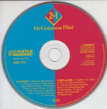 CD McGuinness Flint: Rainbow / C'est La Vie 557136