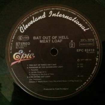 LP Meat Loaf: Bat Out Of Hell 621585