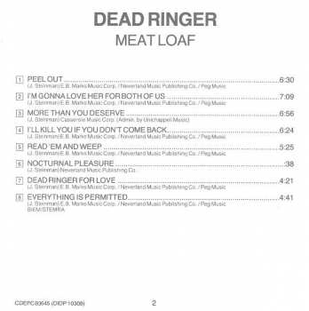 CD Meat Loaf: Dead Ringer 430778