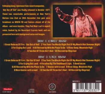 2CD Meat Loaf: Live At The Bottom Line, NY 28 Nov '77 555944