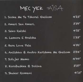 CD Mec Yek: Taisa  610081