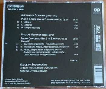 SACD Nikolai Medtner: Piano Concerto No. 3 • Piano Concerto 597793