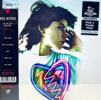 LP Meg Myers: Thank U 4 Taking Me 2 The Disco / I'd Like 2 Go Home Now CLR 523686