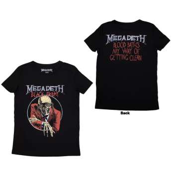 Merch Megadeth: Megadeth Ladies T-shirt: Black Friday (back Print) (small) S