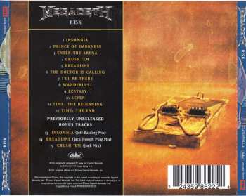 CD Megadeth: Risk 30654