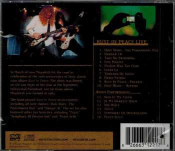 CD Megadeth: Rust In Peace Live 642726