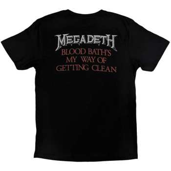 Merch Megadeth: Megadeth Unisex T-shirt: Black Friday (back Print) (large) L