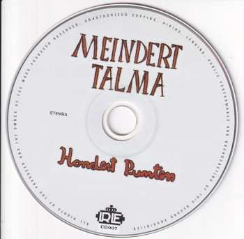 CD Meindert Talma & The Negroes: Hondert Punten 595762