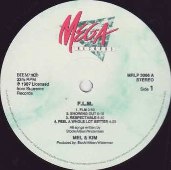 LP Mel & Kim: F.L.M. 624682