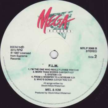 LP Mel & Kim: F.L.M. 624682