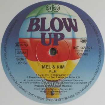 LP Mel & Kim: F.L.M. CLR 629469